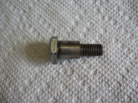1994 Ford Bronco - A single metal bolt is shown on a paper towel, its threads clearly visible.