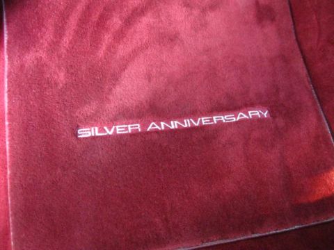 1994 Ford Bronco - The interior carpet features "SILVER ANNIVERSARY" badging.