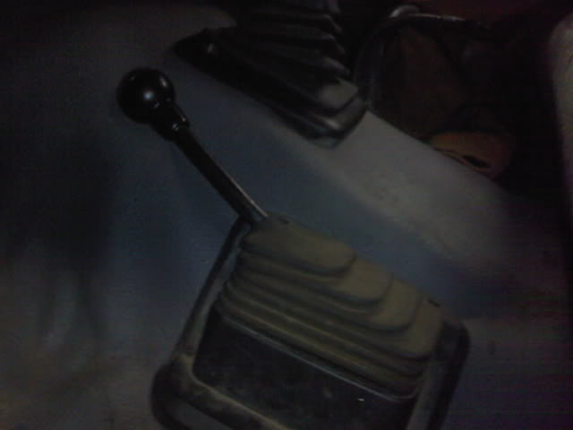 Gear shifter in a vehicle interior