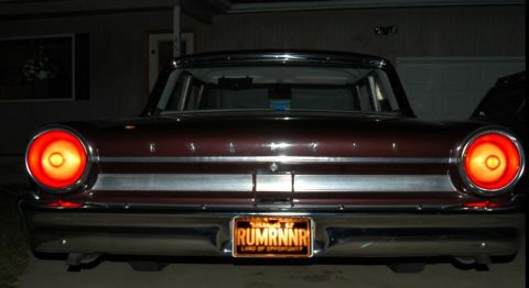 1963 Ford Galaxie - Twin Rocket Pods