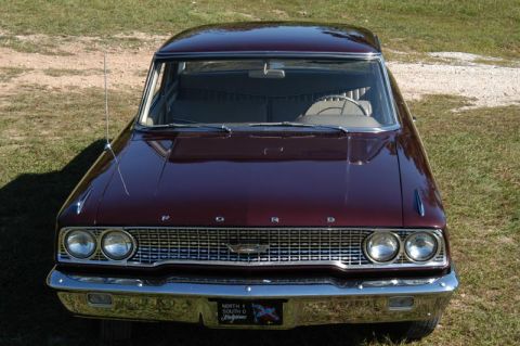 1963 Ford Galaxie - Wide angle front view