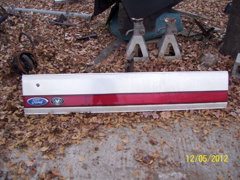 1990 Ford Bronco - Tailgate trim piece from a Ford Bronco, dated 12/05/2012.
