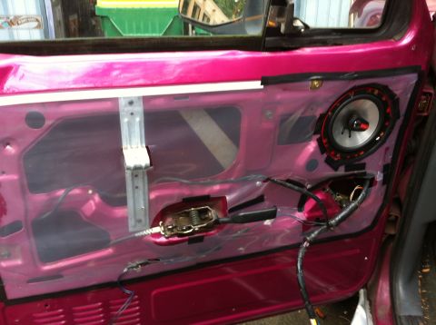 1992 Ford F-150 - My solution to not having moisture barriers. Flooring water barrier.