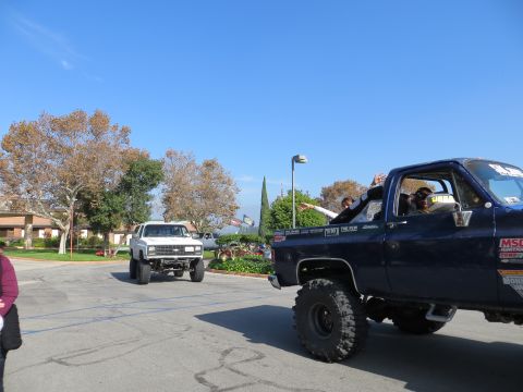 Santa and Car Crush - 12-8-12 - 1978 Ford Bronco