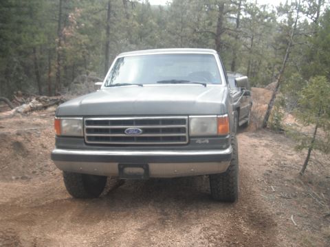 1990 Ford Bronco - This Ford F-Series truck appears to be from the late 1980s, not a 1990 Bronco.