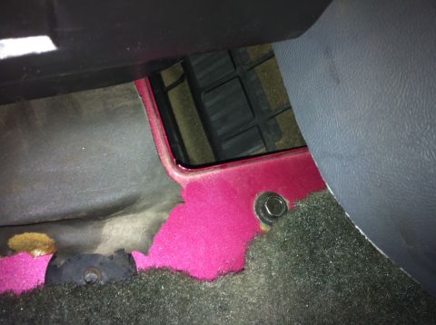 1992 Ford F-150 - Floor vent.