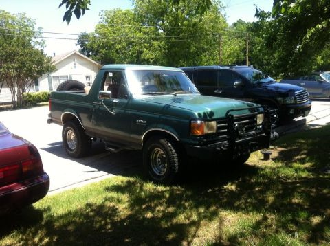1989 Ford Bronco - Took the top off