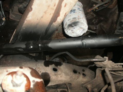1995 Ford F-150 - EXTENDED THE STEERING SHAFT