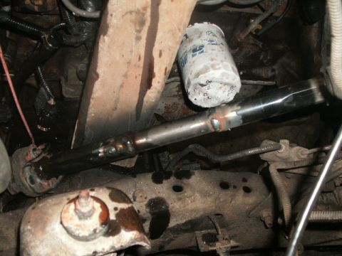 1995 Ford F-150 - EXTENDED THE STEERING SHAFT