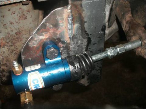 1995 Ford F-150 - CUSTOM HYDRAULIC CLUTCH SET UP