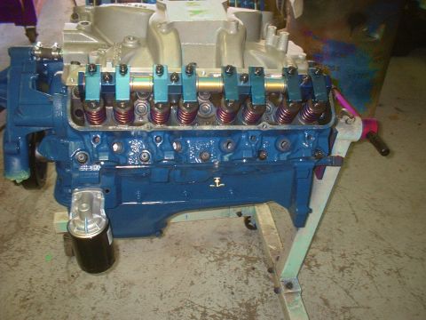 1971 Ford Ranchero - 391 FT block @ 4.130;, new 3.98; Scat cast crank, new Scat 6.49; H-beams, Pro Gram Eng cross-bolted billet caps, Comp 294S soild lifter cam…