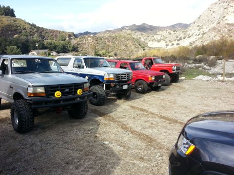 Azusa Canyon 10-24-12 - 1978 Ford Bronco
