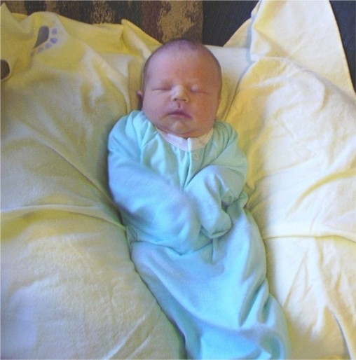 Hayden Michael born 11/20/03 weighed 8lbs 4oz and 21 inches long