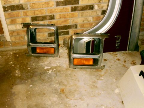 1980 Ford Bronco - Light Bezels that retail for around $25 a peice, I got them for $5 a peice