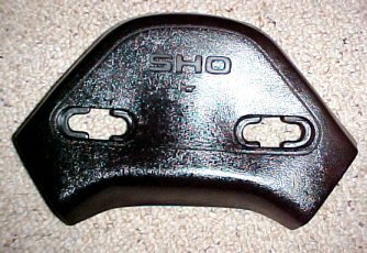 2003 Ford Expedition - This is a black engine cover with 'SHO' embossed on the top surface.