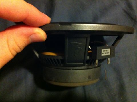 1992 Ford F-150 - These 6.5" speakers weight a good couple of pounds each. Really nice quality.