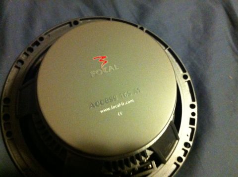 1992 Ford F-150 - These 6.5" speakers weight a good couple of pounds each. Really nice quality.