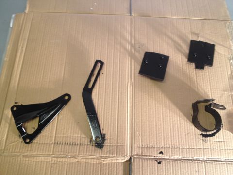1965 Ford Mustang - alternator brackets etc POR-15