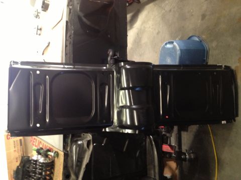 1965 Ford Mustang - 1 piece floor pan 65 Mustang Coupe