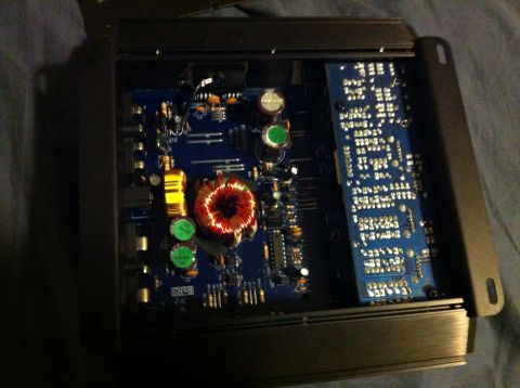 1992 Ford F-150 - Rockford Fosgate R125-2 internals.