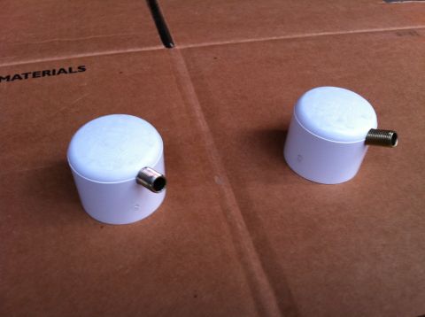 1992 Ford F-150 - Custom, and cheap, tweeter pods.