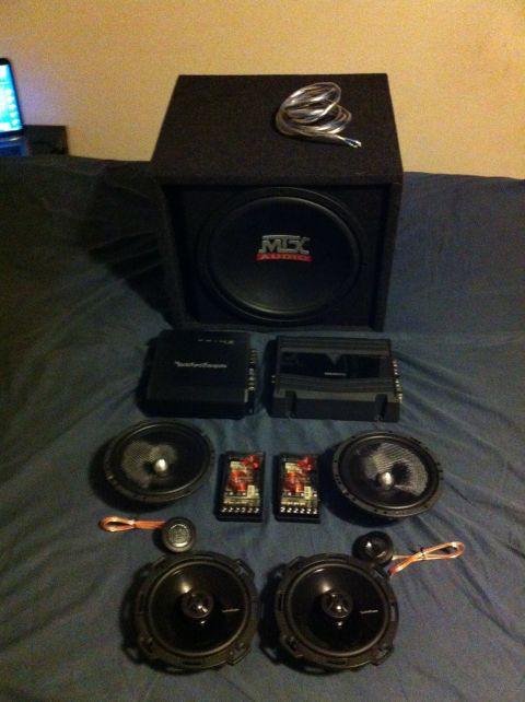 1992 Ford F-150 - Full system minus the head unit.