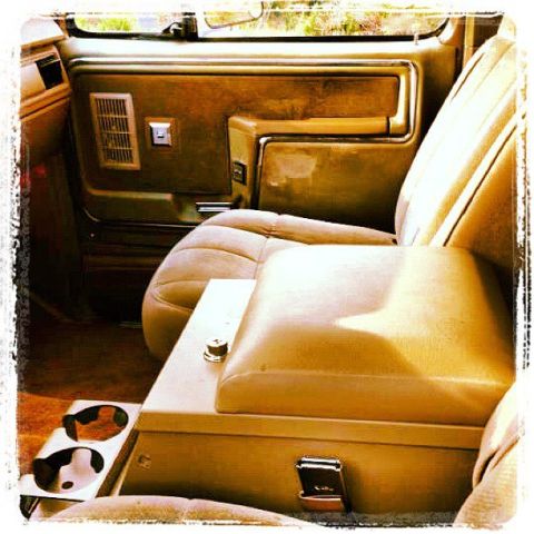1986 Ford Bronco - Keep in mind those door panels are gone and have brand new ones now. Main purpose of picture is to show Tuffy Security console.
