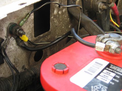 1992 Ford Bronco - battery to body ground