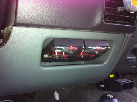 1992 Ford F-150 - Finally found a use for this pocket. The crossovers fit just right in there.