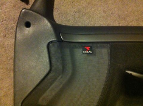 1992 Ford F-150 - Took the emblems off the speaker grill's and installed them on the door panels.