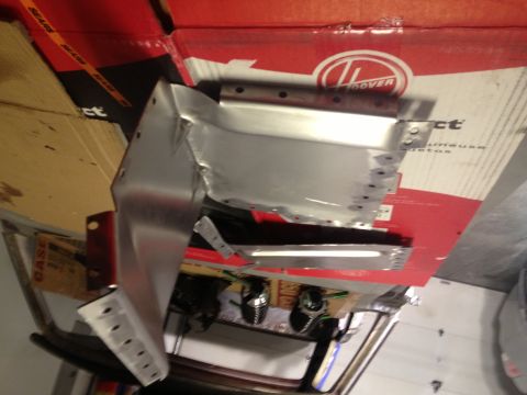 1965 Ford Mustang - 65 Mustang Coupe Torque box apart, drilled