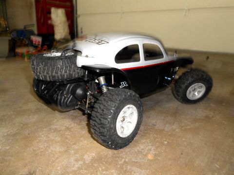 1996 Ford Bronco - This is a remote control car designed to look like a classic Volkswagen Beetle with off-road modifications.
