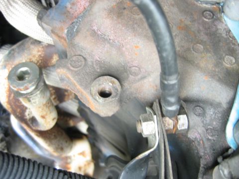 1992 Ford Bronco - block ground wire