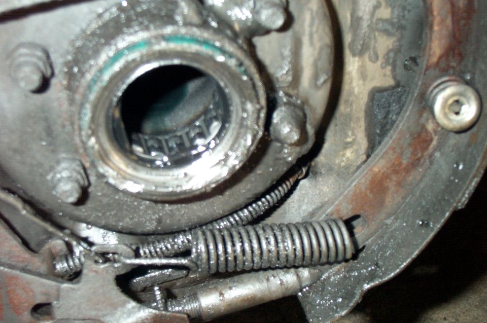 bearings shot too, again. I believe this housing is bent.