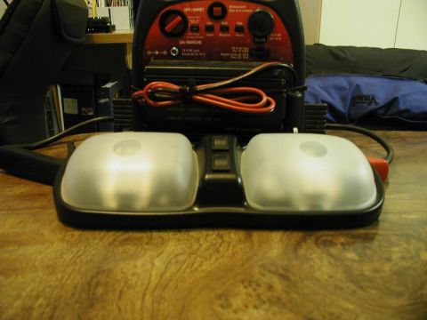 1990 Ford F-250 - This is an automotive dome light assembly, not a 1990 Ford F-250.