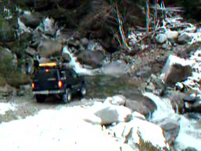 1985 Ford Bronco - Harry waits to cross