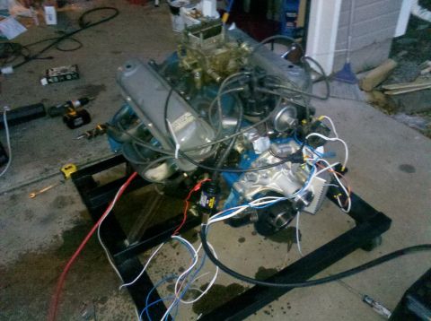 1996 Ford Bronco - Ok, I forgot the rear main.. Had plenty of oil for first two or three runs. These are dry runs no water.