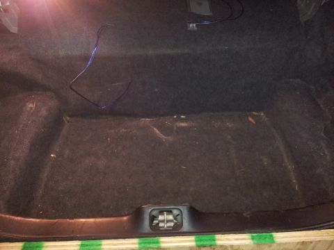 1998 Mercury Grand Marquis - THE TRUNK BEFORE THE INSTALL LITTLE DIRTY I KNOW