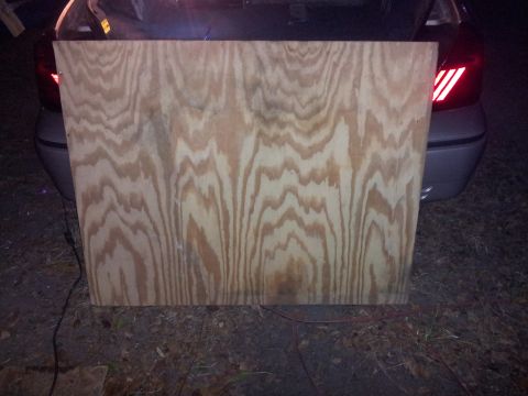 1998 Mercury Grand Marquis - ATTEMPTING A FALSE FLOOR FOUND THIS PIECE OF WOOD