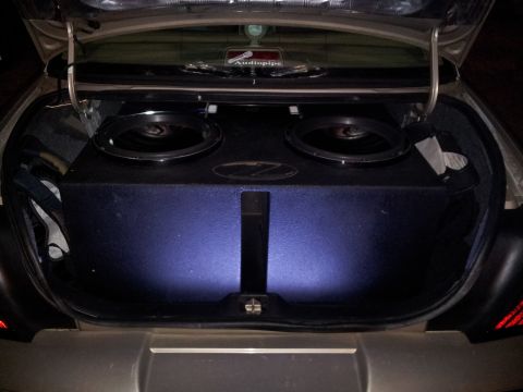 1998 Mercury Grand Marquis - GOT ANOTHER BOX FOR THE SUBS.