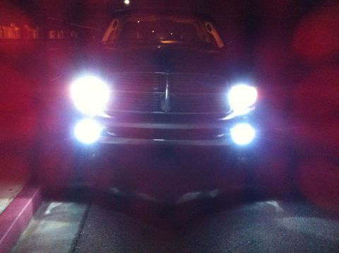 2005 Dodge 1500 - 6000k HID Head Light and Fog