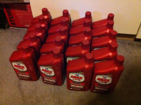 1992 Ford F-150 - This is the fluid I chose to run. Its for High mileage transmissions. 20 quarts of the stuff...