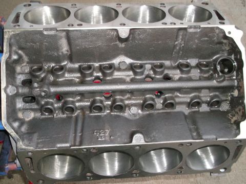 1965 Shelby Cobra - This is a NOS C8AE 427 hydraulic lifter block @ standard bore. It is all scrubbed & ready to assemble.