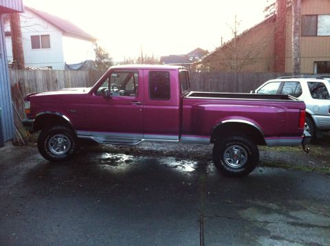 1992 Ford F-150 - As she sits now. 1/11/2013