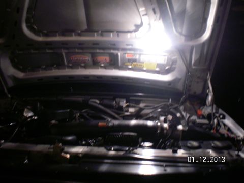 1996 Ford Bronco - Much brighter than the stock one, very bright white...