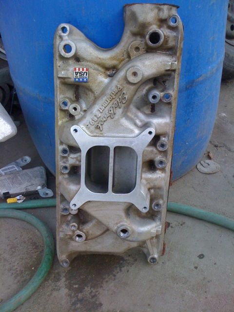 1964 Ford Ranchero - Got my intake today & its only got about 2 hours of use on it. :) $80.00