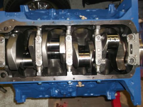 1965 Shelby Cobra - New Scat 3.98" stroke crank. Clevite P bearings.