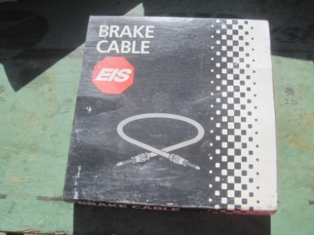 1993 Ford Bronco - Box for an EIS brake cable, showing the product name and a diagram of the cable.