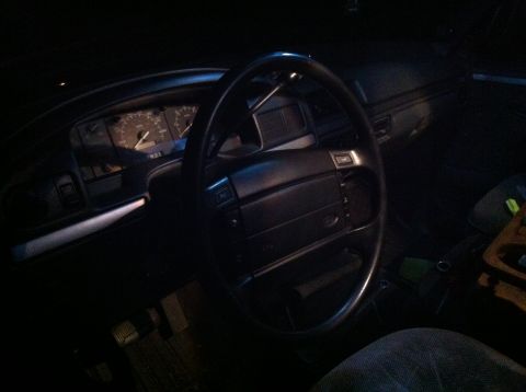 1992 Ford F-150 - New wheel in. Much better.