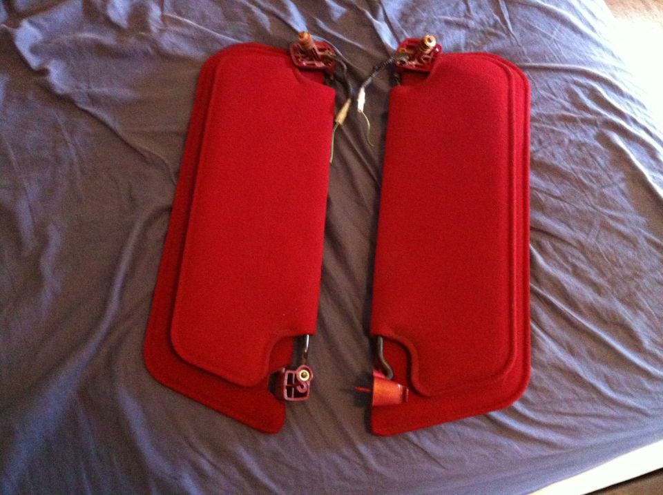 Rare 1996 Bronco dual visors. Pulled for a forum member.